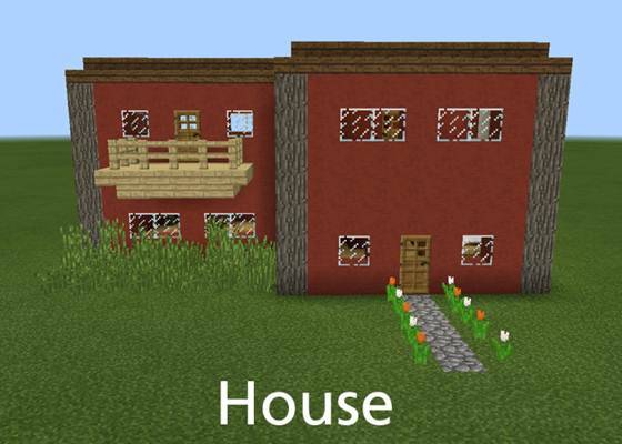 Как построить классный дом в Minecraft PE