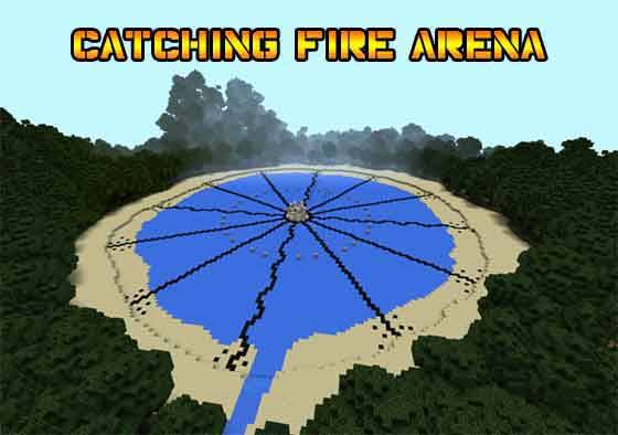 Карта PvP-арена Голодные игры: И вспыхнет пламя