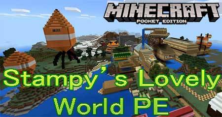 Карта Stampy’s Lovely World PE для Minecraft PE