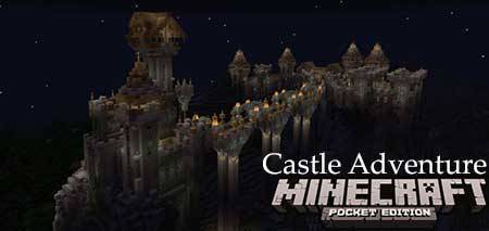 Карта Castle Adventure для Minecraft PE