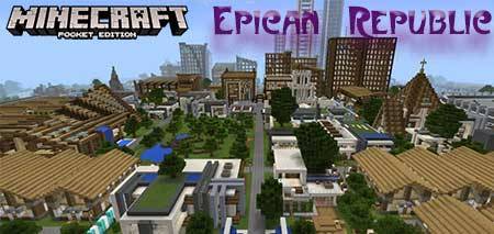 Карта Epican Republic для Minecraft PE