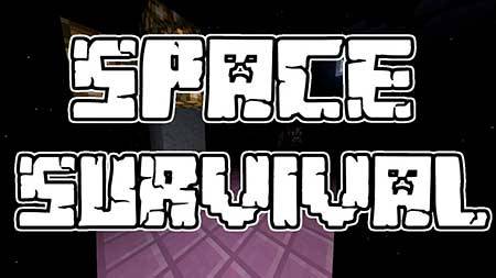 Карта  Space Survival для Minecraft PE