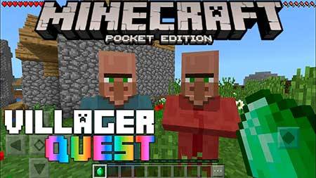 Мод Villager Quest для Minecraft PE