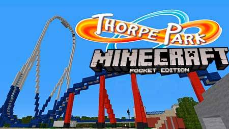 Карта Thorpe Park для Minecraft PE