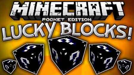Карта Lucky Block Challenge для Minecraft PE