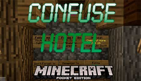 Карта Confuse Hotel для Minecraft PE