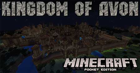 Карта Kingdom of Avon для Minecraft PE
