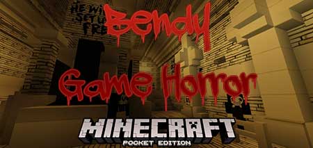 Карта Bendy Game Horror для Minecraft PE