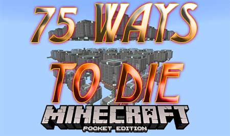 Карта 75 Ways To Die для Minecraft PE