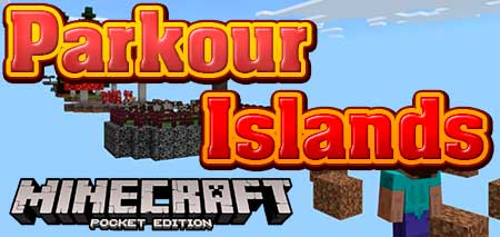 Карта Parkour Islands для Minecraft PE