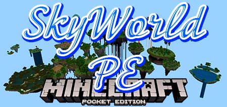 Карта SkyWorld PE для Minecraft PE