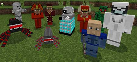 Doctor Who Mobs Pack mcpe 1