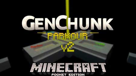 Карту GenChunk Parkour v2 для Minecraft PE