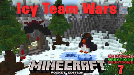 Карта SG Icy Team Wars для Minecraft PE