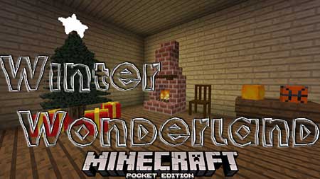 Мод Winter Wonderland для Minecraft PE