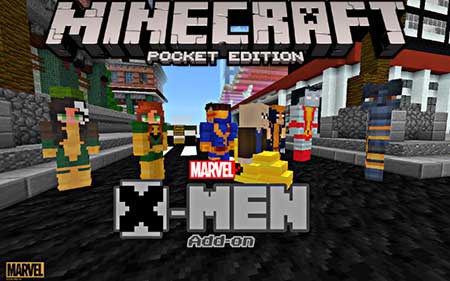Мод X-Men для Minecraft PE