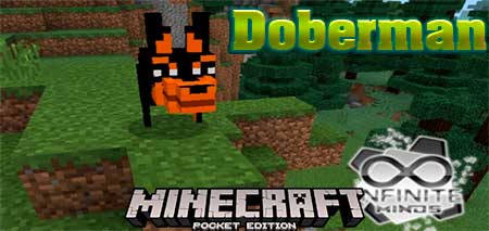 Мод Doberman для Minecraft PE