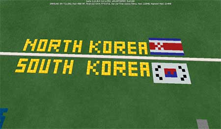 Map of Korea mcpe 1