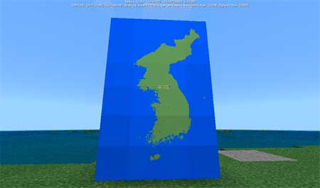 Map of Korea mcpe 2