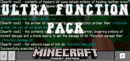Мод Ultra Function Pack для Minecraft PE