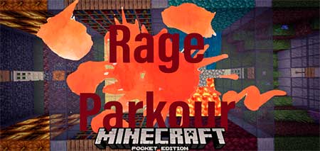 Карта RAGE Parkour для Minecraft PE