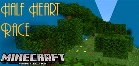 Карта Half Heart Race для Minecraft PE