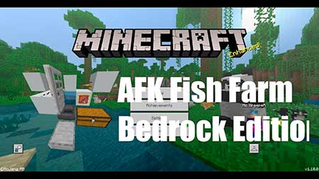 Мод AFK Fish Farm Fix для Minecraft PE