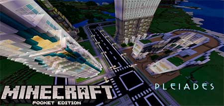 Карта Pleiades City для Minecraft PE