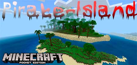 Карта Pirate-Island для Minecraft PE