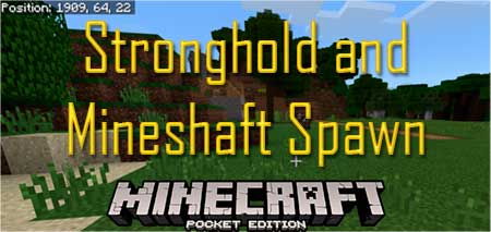 Сид Stronghold and Mineshaft Spawn для Minecraft PE