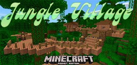Карта Jungle Village для Minecraft PE