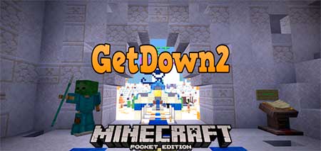 Карта GetDown2 для Minecraft PE