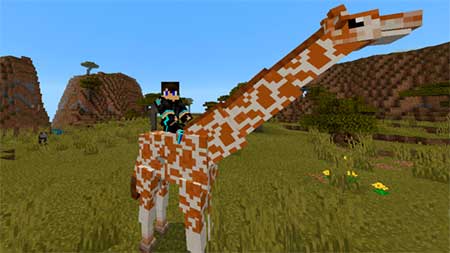 Giraffes mcpe 9