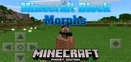 Мод Minecraft Block Morphs для Minecraft PE