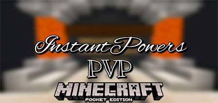 Карта InstantPowers PVP для Minecraft PE
