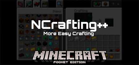 Мод NCrafting++ для Minecraft PE