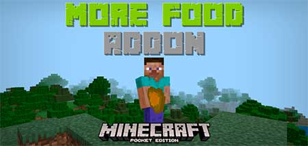 Мод More Food для Minecraft PE