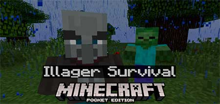Мод Illager Survival для Minecraft PE
