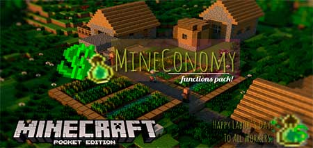 Мод MineConomy для Minecraft PE