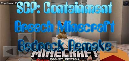 Карта SCP: Containment Breach Minecraft Bedrock Remake v0.6.2.1 для Minecraft PE