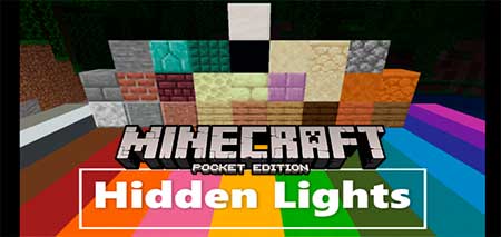 Мод Hidden Lights для Minecraft PE