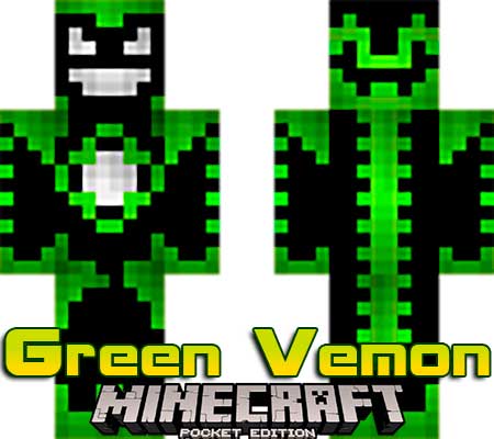 Скин Green Vemon для Minecraft PE