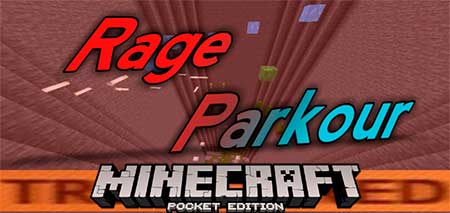 Карта Rage Parkour для Minecraft PE