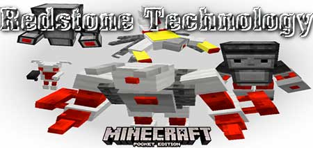 Мод Redstone Technology для Minecraft PE