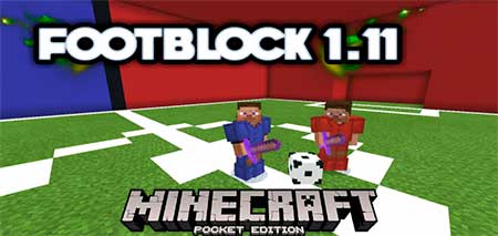 Карта FootBlock для Minecraft PE