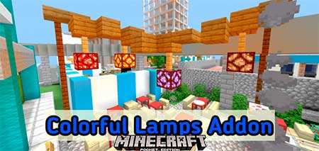 Мод Colorful Lamps для Minecraft PE
