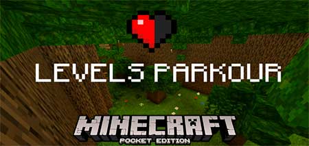Карта Levels Parkour! для Minecraft PE