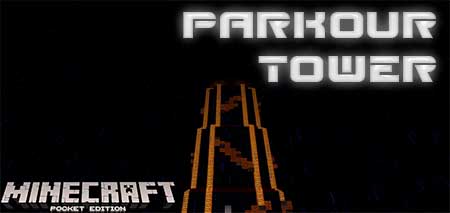 Карта PARKOUR TOWER для Minecraft PE