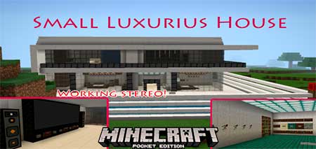 Карта Small Luxurius House для Minecraft PE