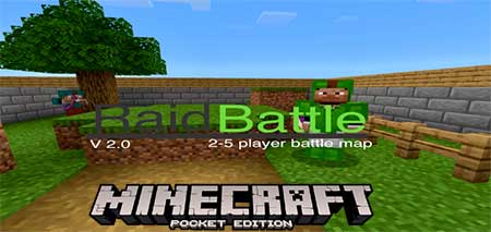 Карта Raid: Battle для Minecraft PE